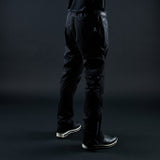 ABACUS DAMES PITCH RAIN PANT ZWART & NAVY