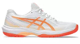 ASICS Court Hunter FF Dames Indoor White Vivid/Coral