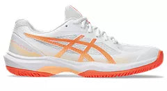 ASICS Court Hunter FF Dames Indoor White Vivid/Coral