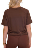 FITTASTIC T-shirt Almond Brown