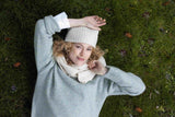 BLUE CAGLA WOOL HAT
