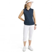 ABACUS LADY CRAY SHIRT SLEEVELESS NAVY