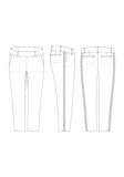 ALBERTO LUCY CR- SB PANT 3x DRY COOLER PINK