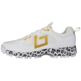 Brabo Shoe Tribute White/Gold/Leopard + Slide
