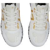 Brabo Shoe Tribute White/Gold/Leopard + Slide