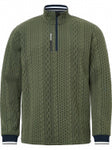 ABACUS Woburn Midlayer Men Navy & Forest Green