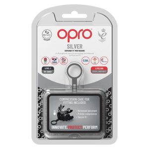 OPRO SILVER SUPERIOR FIT MOUTHGUARD