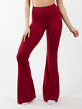 FITTASTIC Flared Legging Bordeaux Red