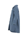 BLUE LORRAINE FLEECE JACK DUSTY BLUE