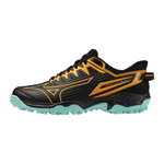 Mizuno Wave Lynx 2 JUNIOR Zwart/Aqua zool