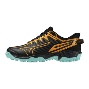 Mizuno Wave Lynx 2 JUNIOR Zwart/Aqua zool