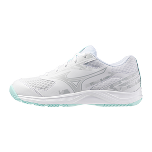 Mizuno Stealthstar 3 Kids Indoor white/aqua