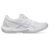 Asics Rocket 12 Indoor Dames White/Dahlia