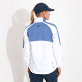 ABACUS LADY BOUNCE RAIN JACK 15.000 Wit/Blauw