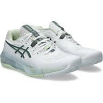 Asics Gel Resolution Dames X Clay White/Monument Blue