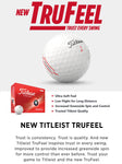 TITLEIST TRUFEEL Golfbal Wit