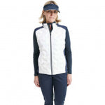 Abacus Ladies Vest Elgin Wit/Navy