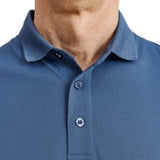 ABACUS CRAY DRYCOOL MEN POLO STEEL BLUE