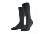 FALKE HAPPY BOX3 PAAR BLACK GREY