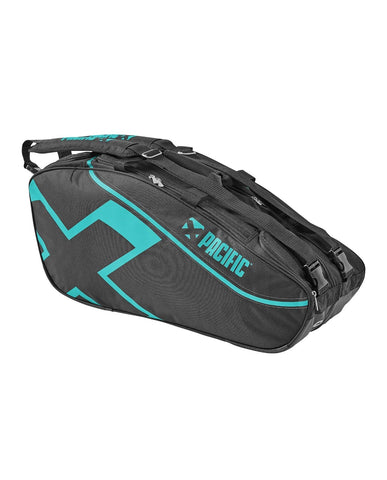 PACIFIC X TOUR PRO RACKETBAG XL BLACK PETROL