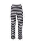 Blue HARPER STRIPED PANTS NAVY