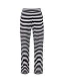 Blue HARPER STRIPED PANTS NAVY