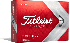 TITLEIST TRUFEEL Golfbal Wit