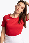Osaka Trainingsshirt Rood Dames - Dekker SportDekker Sport Den Haag Sportwinkel 